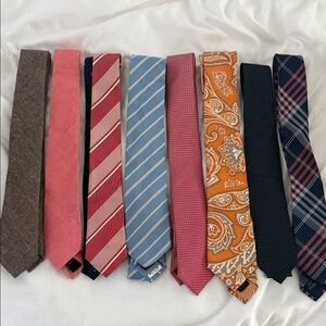 Banana Republic Men's Tie Lot - 100% silk